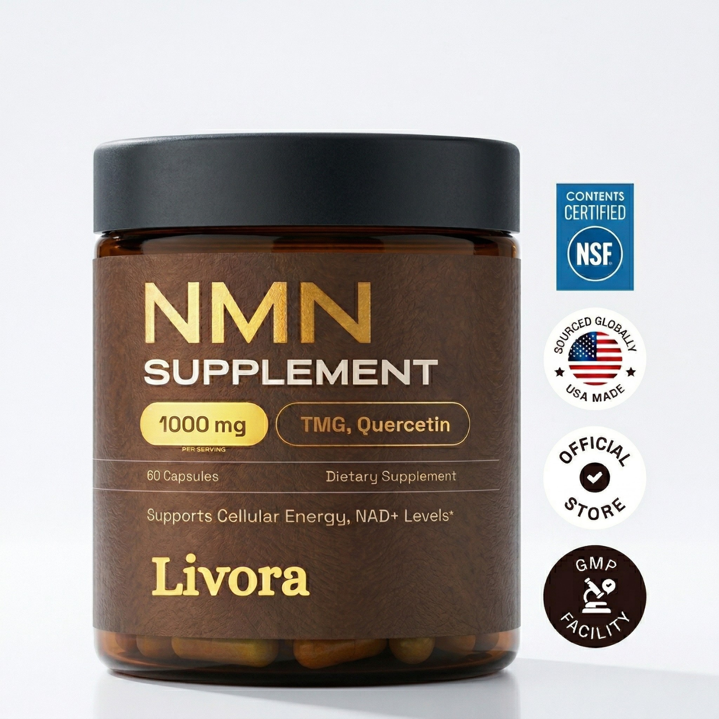 NMN (1000mg) - Restore NAD+ & Cellular Energy