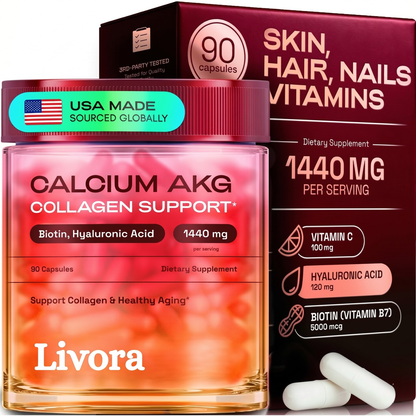 FREE Calcium AKG (Hair & Nail Support)