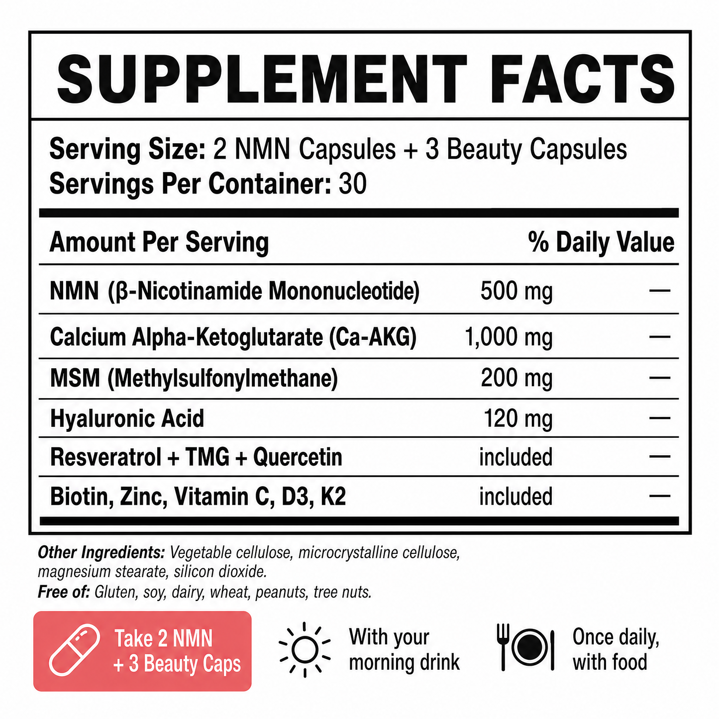 Longevity & Beauty Bundle - NMN & CA AKG