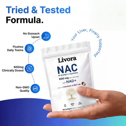 NAC 600mg with NAD+