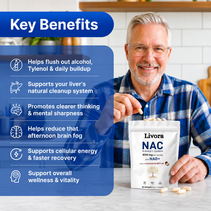 NAC 600mg with NAD+